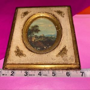 Vintage Florentine Italian Picture